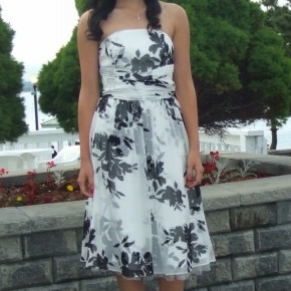 Ann Taylor strapless dress